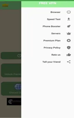 free vpn android App screenshot 2